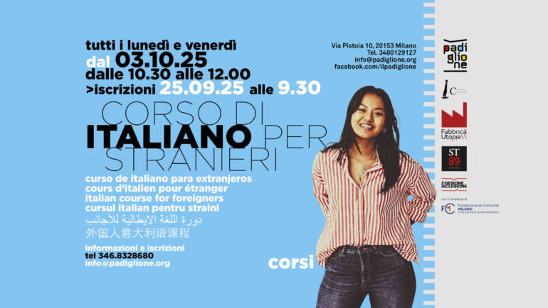 italiano per stranieri diurno 2025/2026