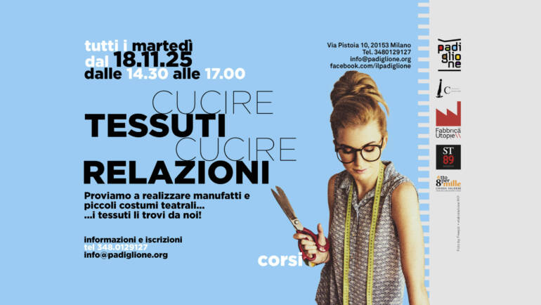 cucire tessuti / cucire relazioni