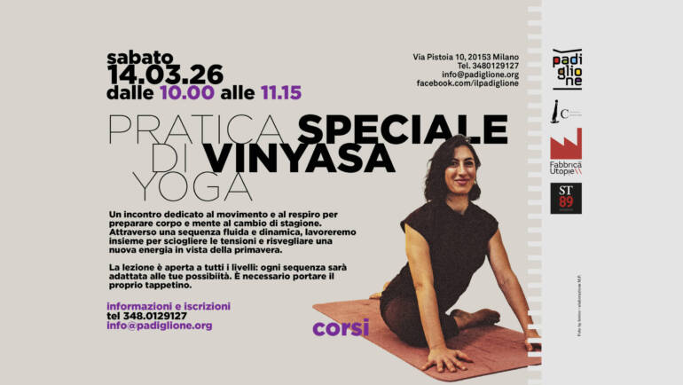 14.03.2025 > pratica speciale di Vinyasa Yoga