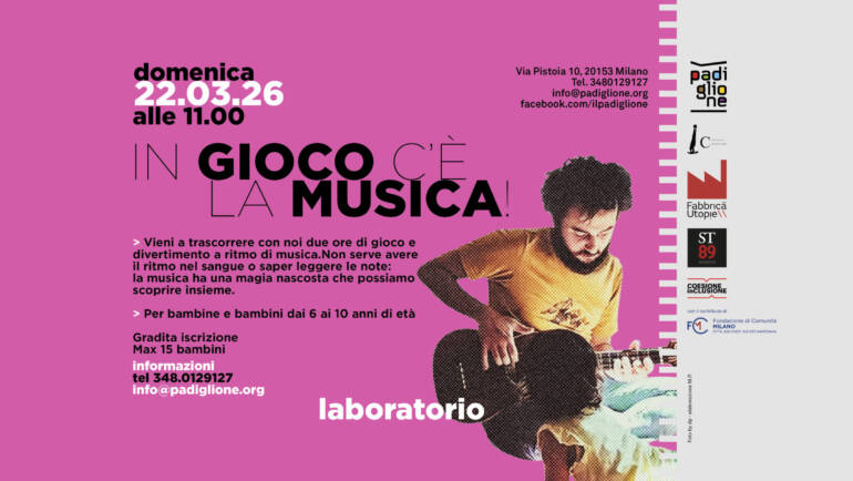 laboratorio > in gioco c’è la musica!