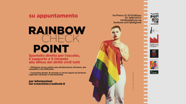Rainbow Check Point aperto al padiglione
