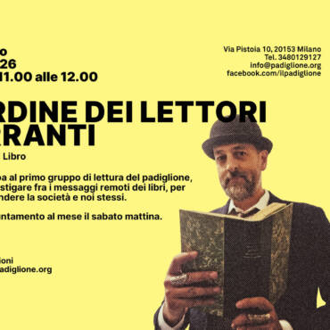 Club del libro al padiglione